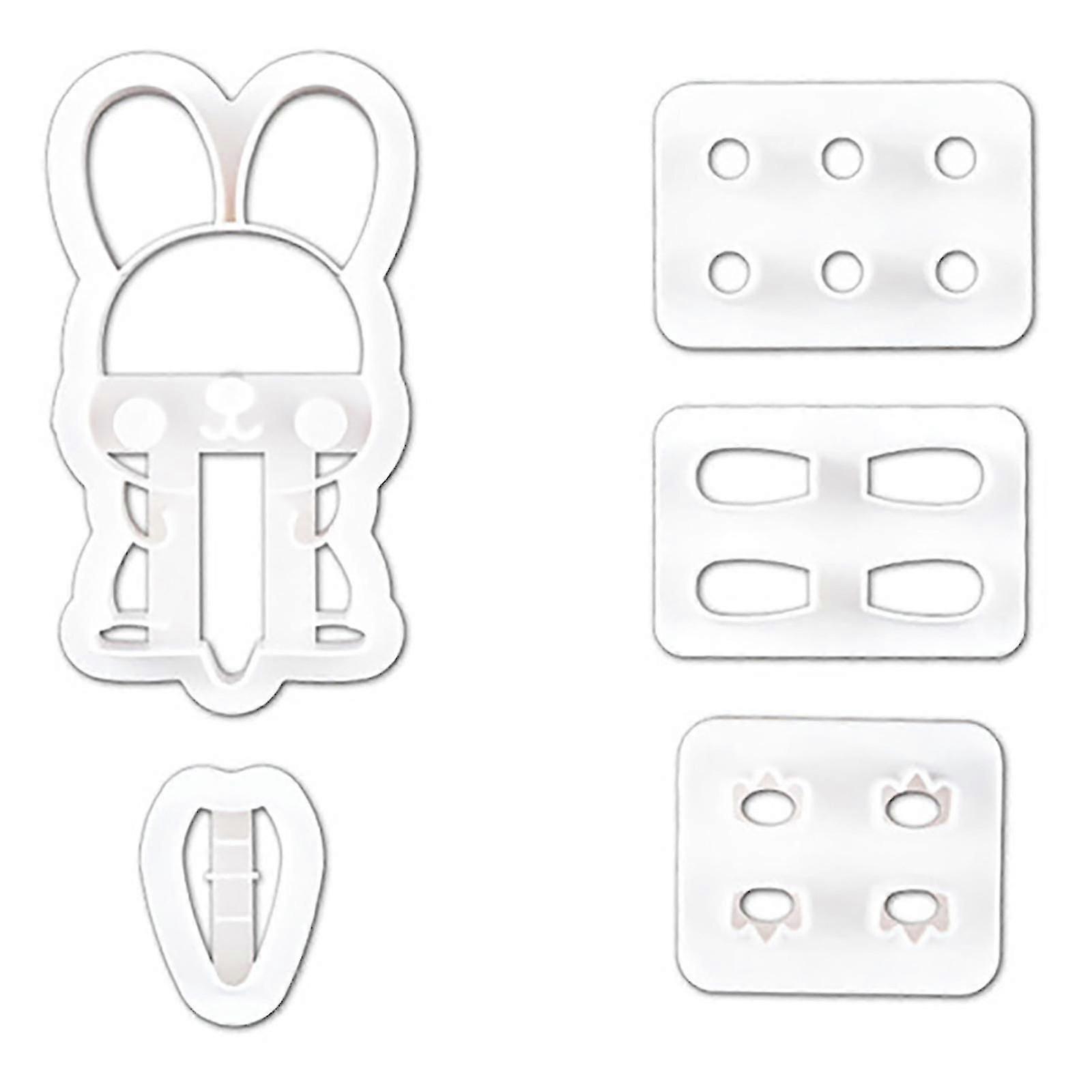 Three-dimensional Animal Biscuits Mold Diy Biscuits 3d Plastic Mold Baking