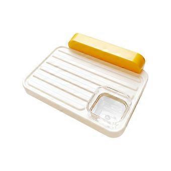 Jouet perchoir perroquet : Plate-forme avec tasse amovible pour perruches, calopsittes et petits oiseaux - Station d’alimentation pour oiseaux suspendue en plastique - Accès à la cage à oiseaux
