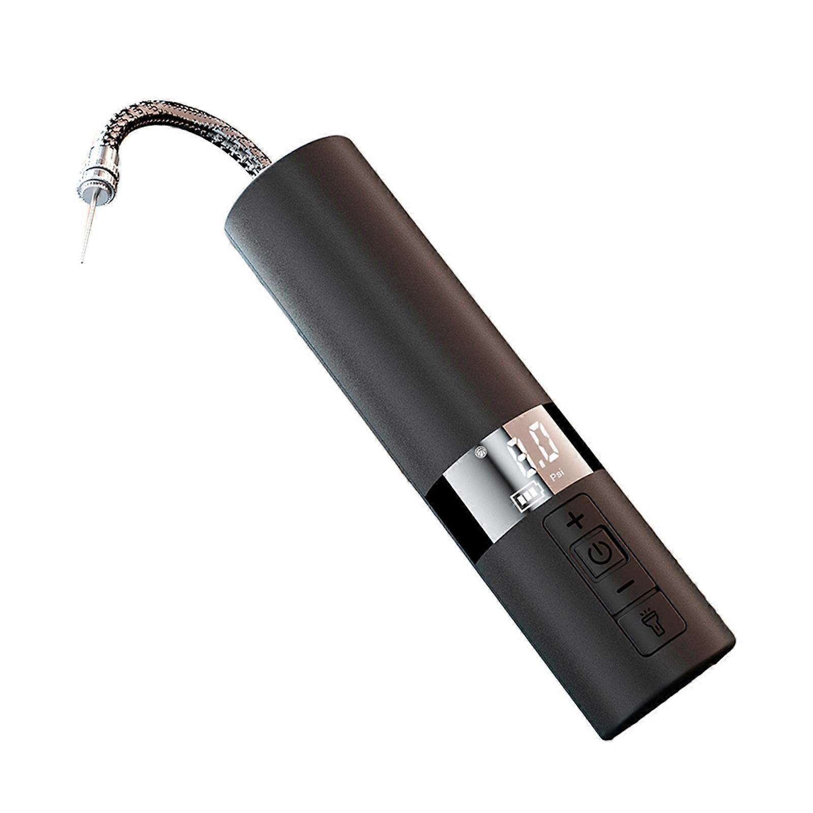 Portable Electric Ball Pump with LCD Display, Multi-Purpose Inflator for Basketball, Football, Faster Inflation and Deflation