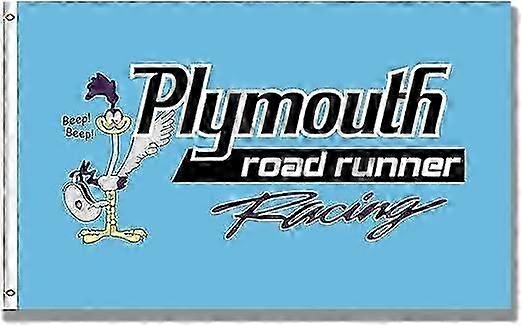 באנר דגל כחול מירוץ 3x5 FT לתערוכות רכב ומוסכים