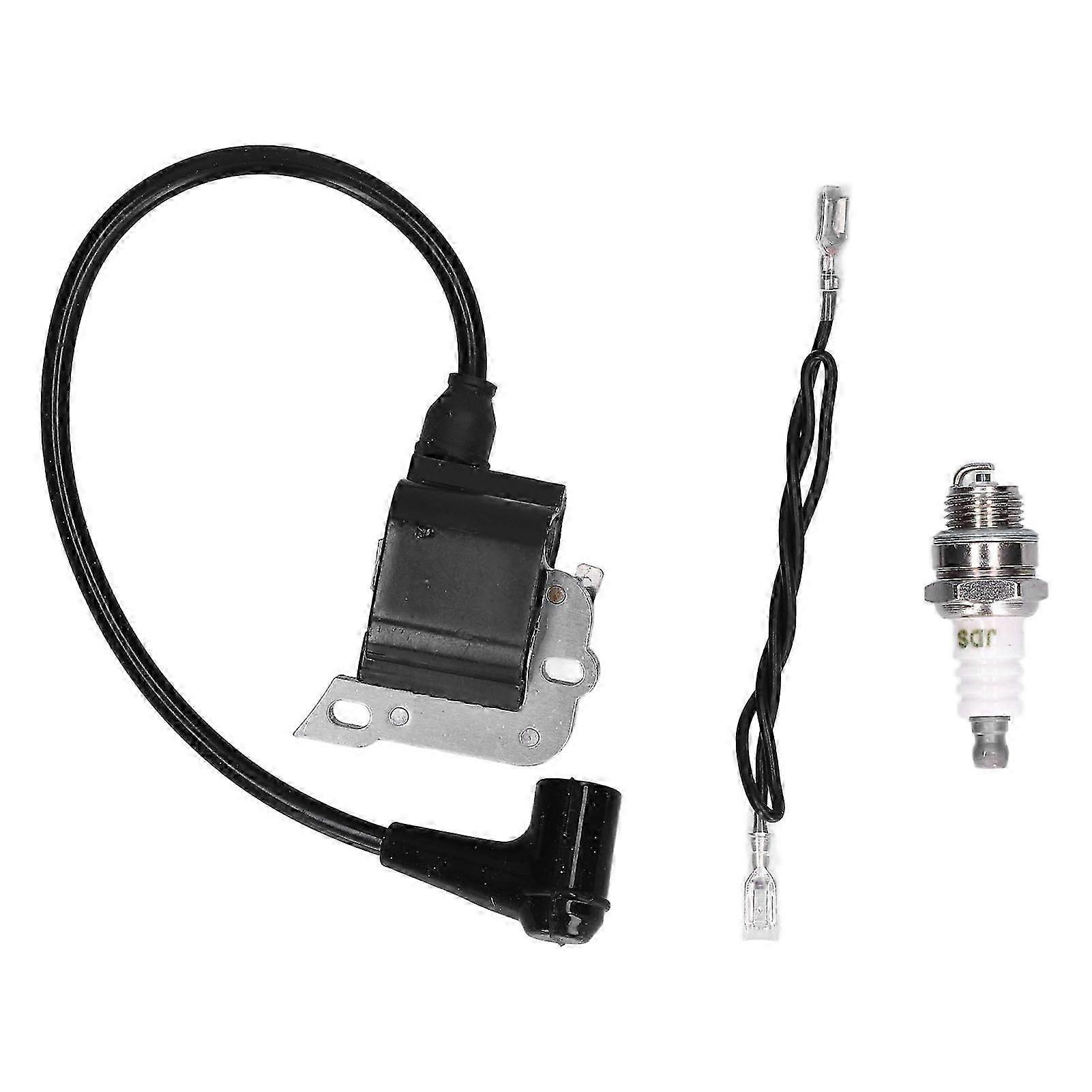 Ignition Coil Module With Spark Plug Replacement Suitable For Jonsered Chain Saw 450 455 525 535 490 590 for Chainsaw Engine Performance