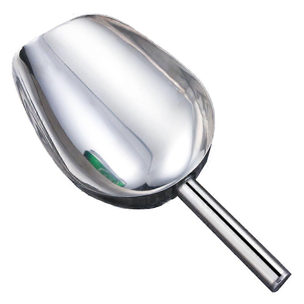 Stainless Steel Scoop,Ice Scoop For Multi-Purpose Use, With Handle,Used For Pet Food, Dry Goods-Style6