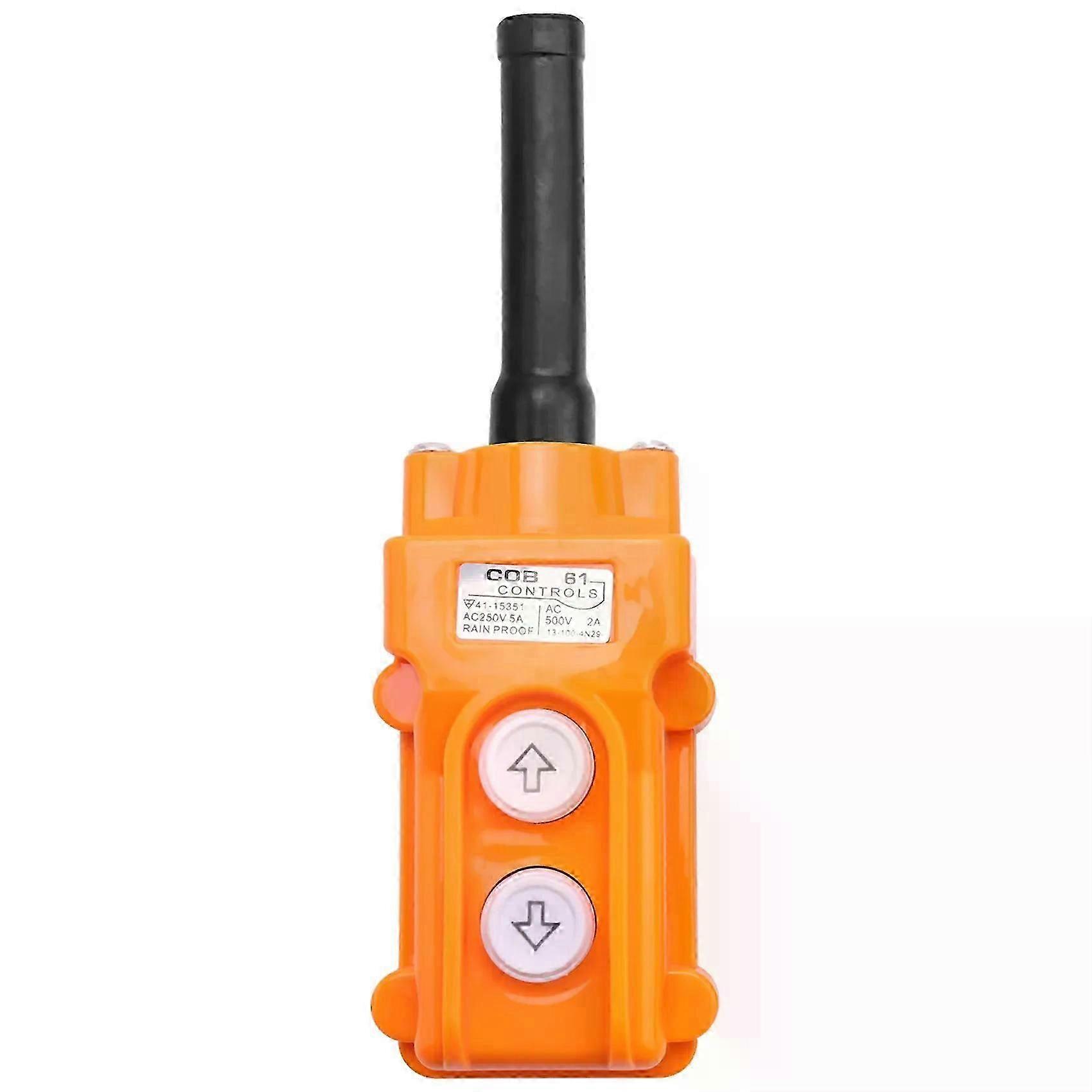 HaKeLai  Water Proof Hoist Crane Pendant Up Down Station Pushbutton Switch