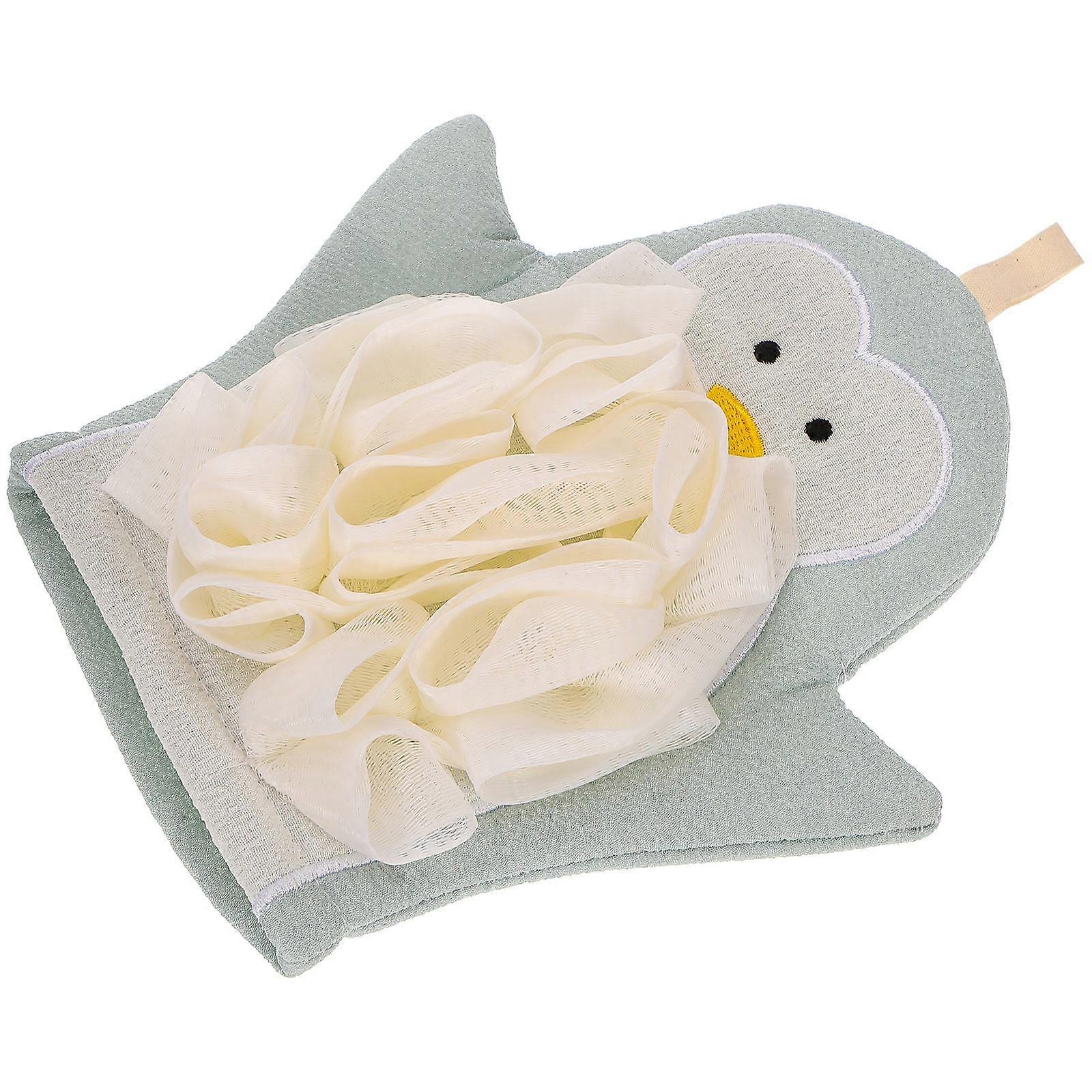 Exfoliating Bath Mitt Glove Durable, Thick Scrubbing Tool for Skin Care, Refreshing and Calming Bath Experience for Adults
