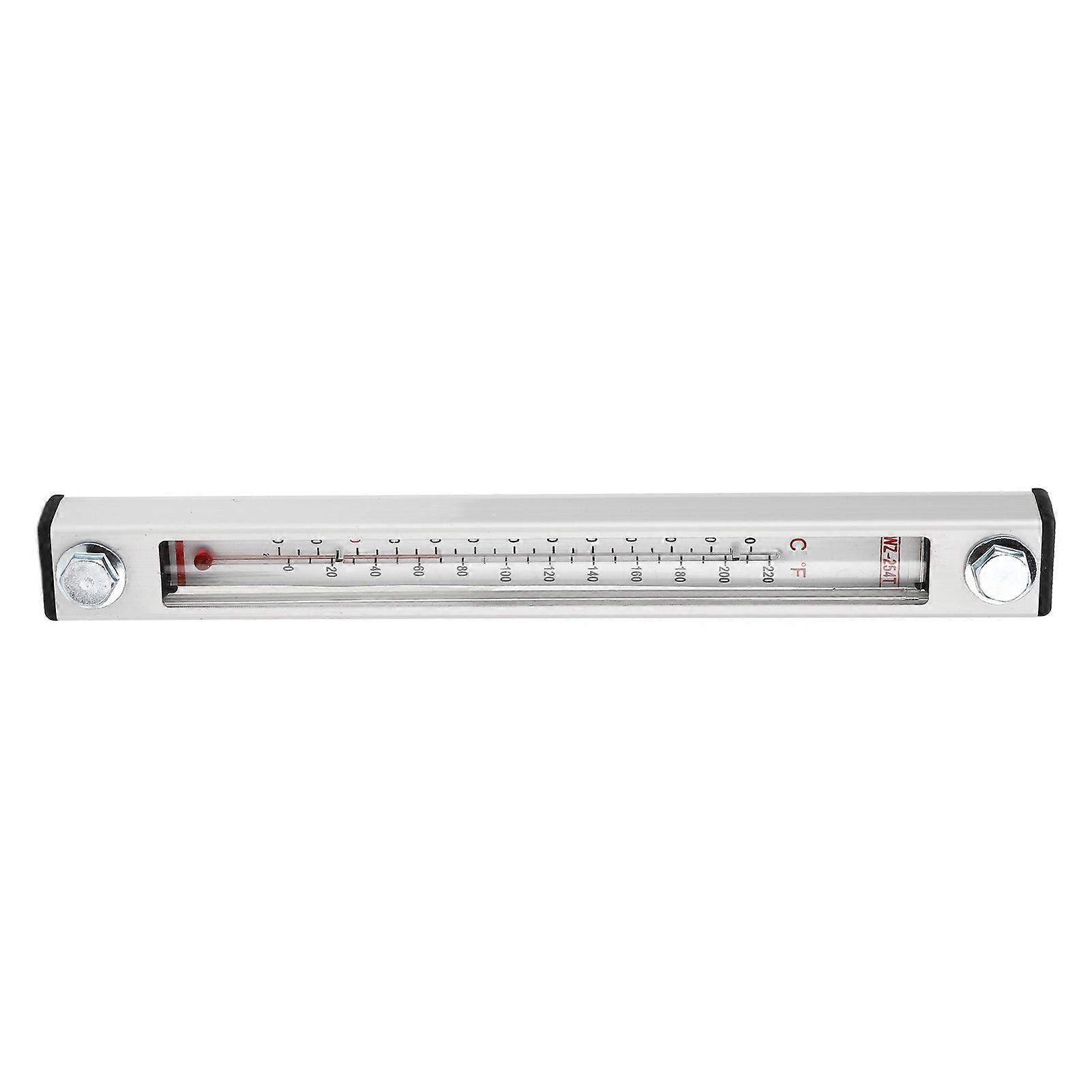 Liquid Level Meter with Temperature Display Lubricating Oil Water Level Sensor Gauge 0.1 to 0.15MPa