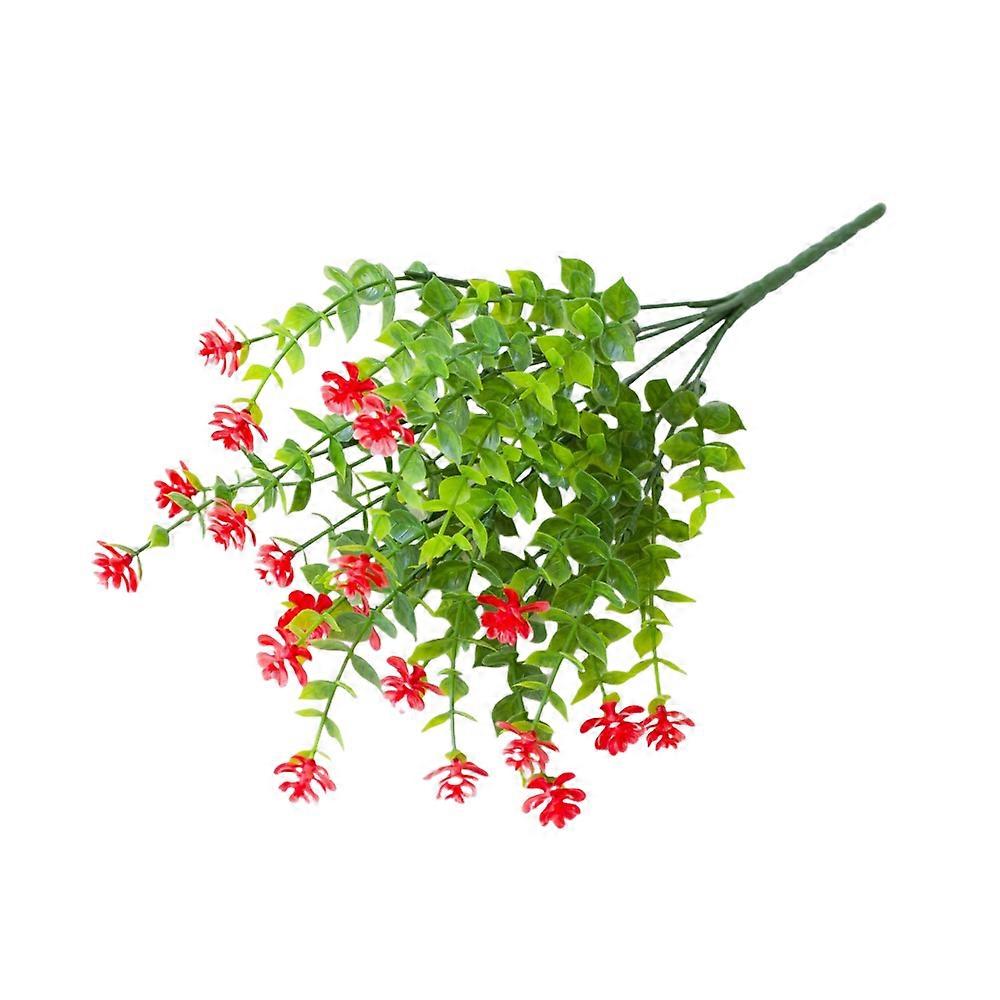 Artificial bouquet, red, 10 bunches
