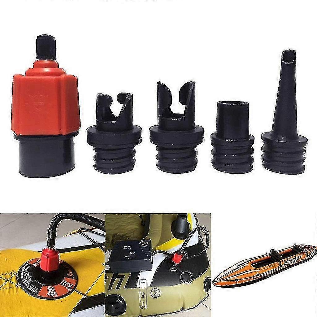 Sup/kayak /rubber Boat Inflatable Pump Adapter Air Valve Tire Compressor Adaptor SZRH A-F