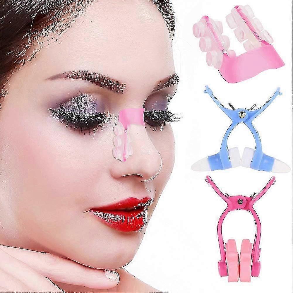 3pcs Nose Plating +nose Raise Up +nasal Bridge Correction Kit Soft -safe Silicon Nasal Lifts, Nasal Bridge Pull Straight Correction