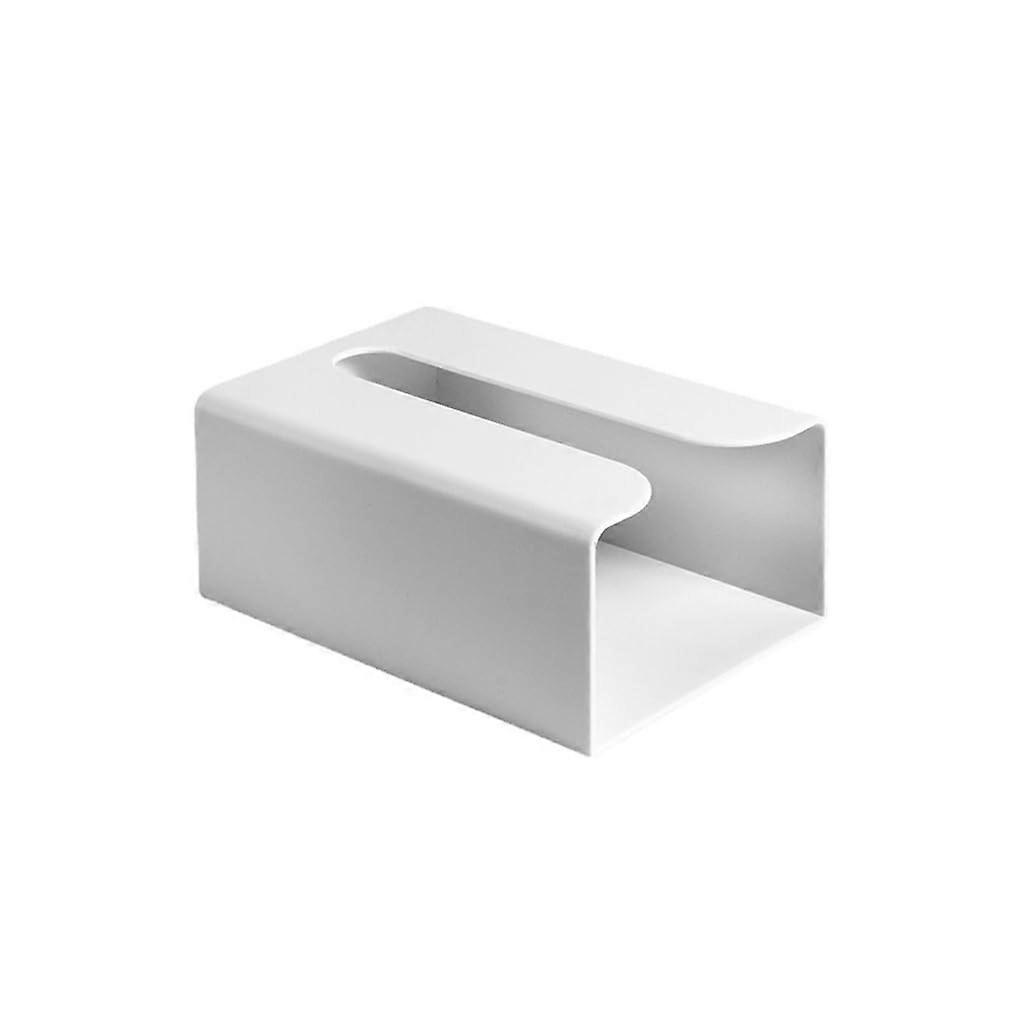 Tissue box, selfadhesive tissue shelf, napkin holder, dispenser shelf, spacesaving shelf for home (D 16 cm) D 16cm