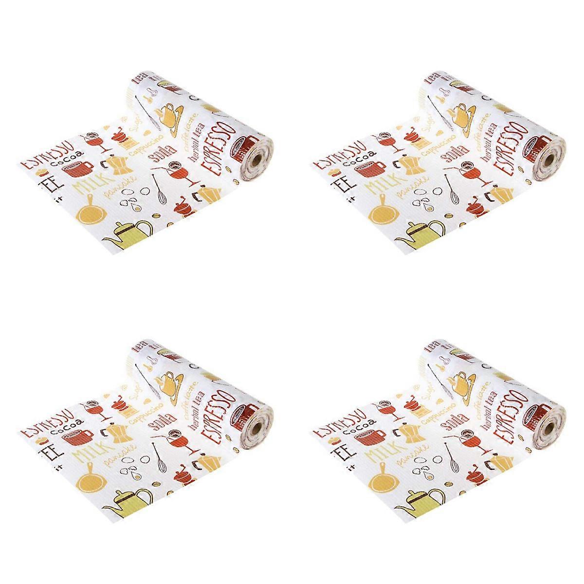 Multi-Function Drawer Shelf Liner Foam Paper (Red, 12 x 196Inch)
