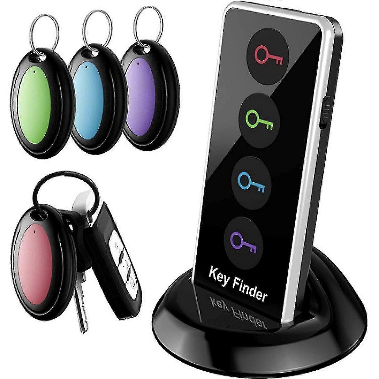 Key Finder Locator,wireless Key Tracker,remote Finder Tracking Device,easy To Use,perfect For Seniors,tracker Tags For Car Keys,phones,wallet,tv Remot