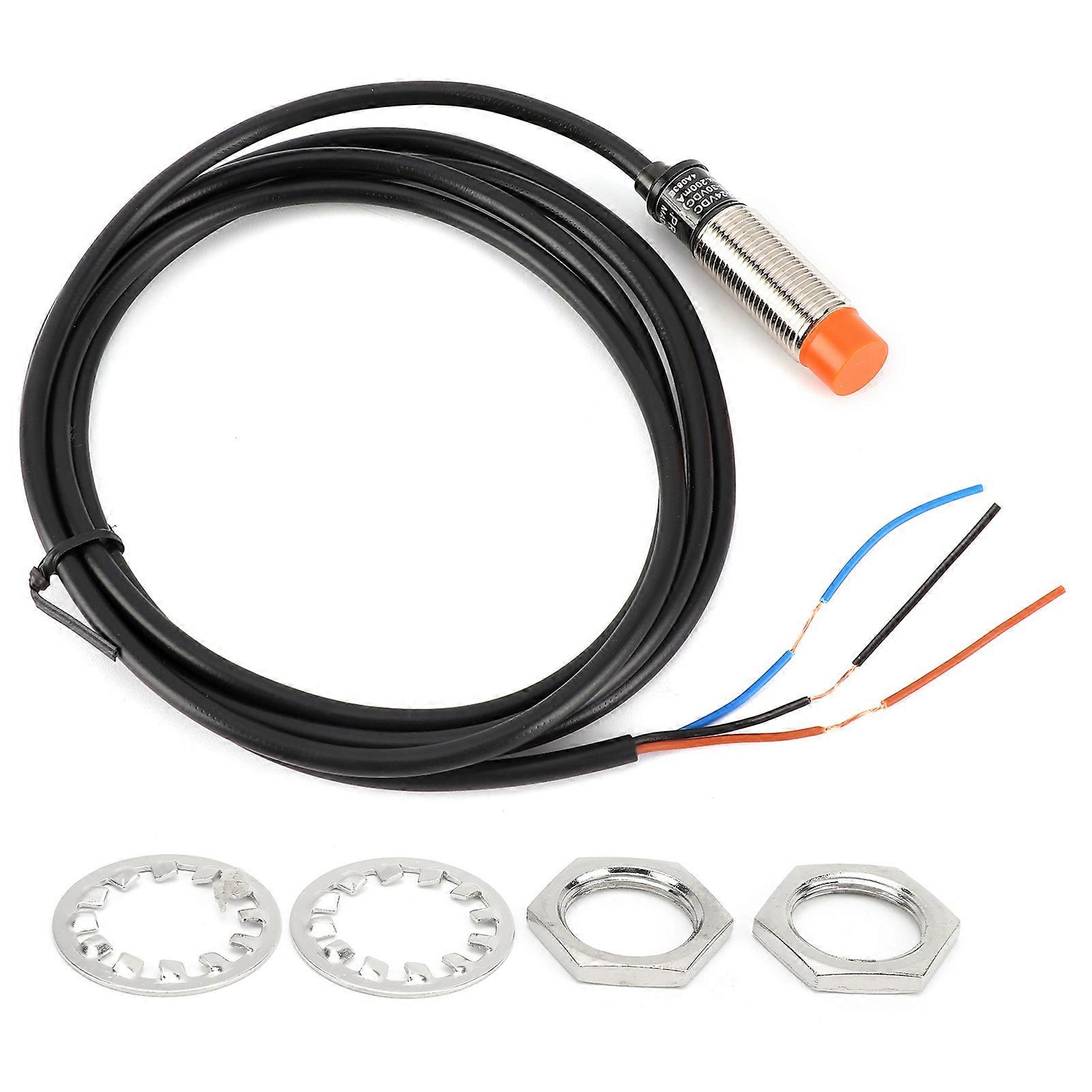 BERM Approach Switch Sensor Cylindrical 3‑Wire Industrial Power Control Equipment 10‑30VDC