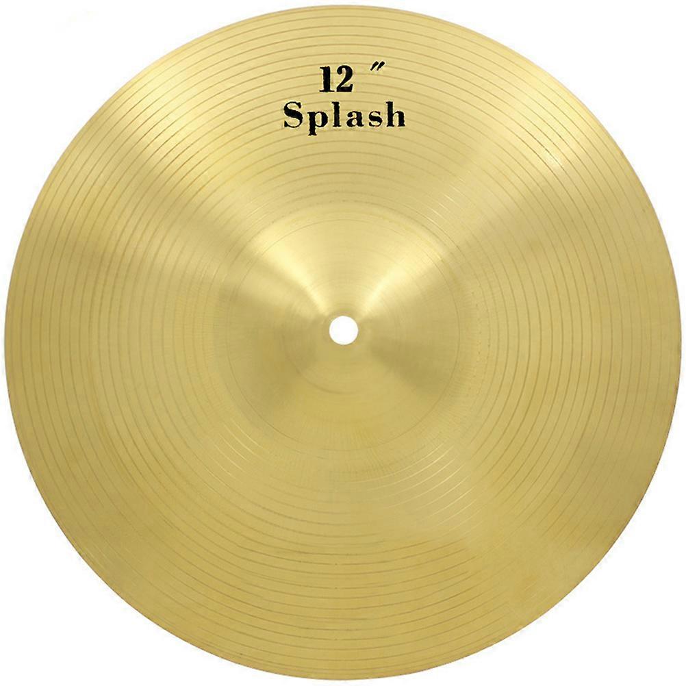 Crash Symbols for Drums Fine Workmanship Not Easy to Fade 16 Inches Design Portable and Practical 1Pcs