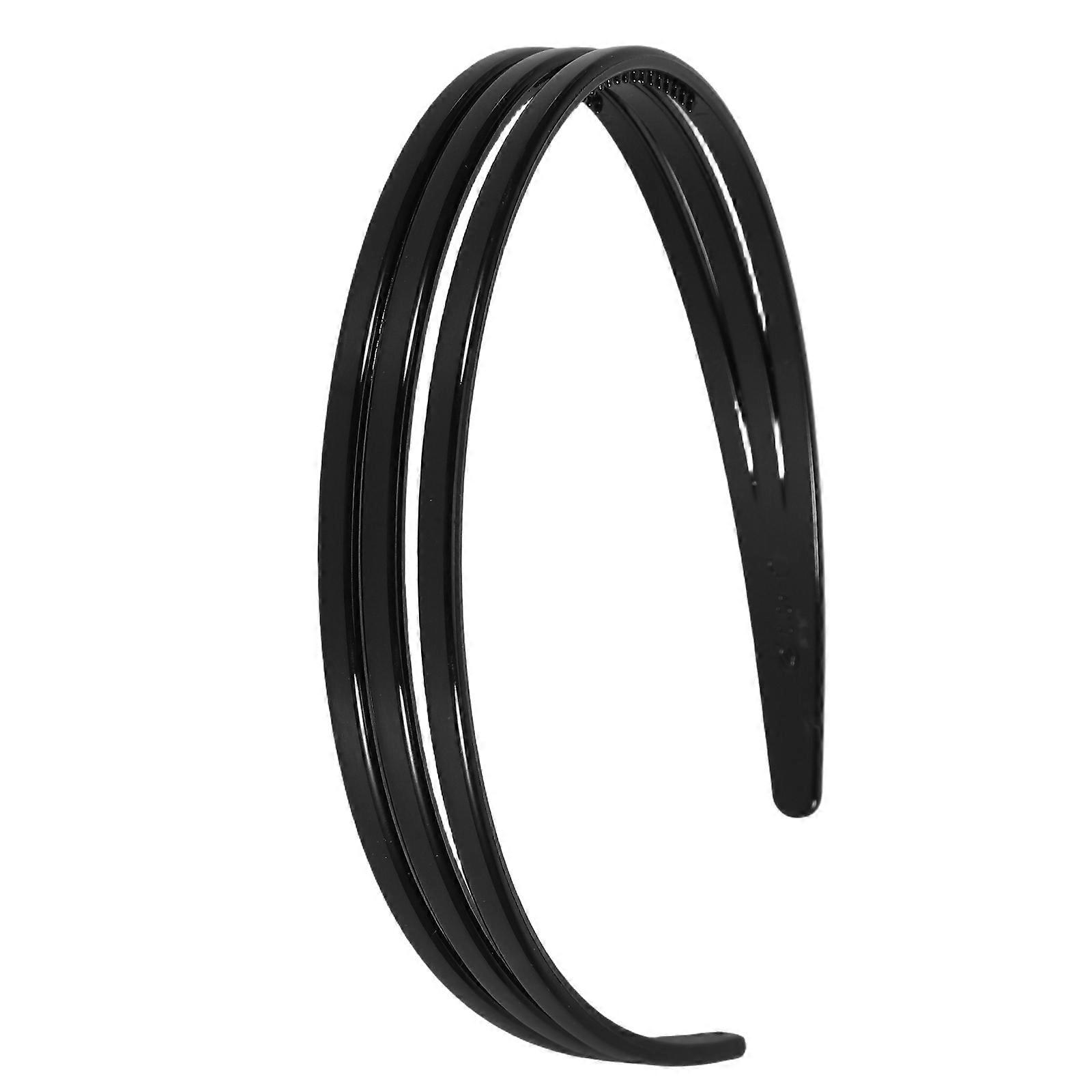 Triple Layer Teeth Hair Band for Women – Comfortable, Non Slip Headband for Spa, Face Washing & Daily Wear – Versatile Hair Accessory for All