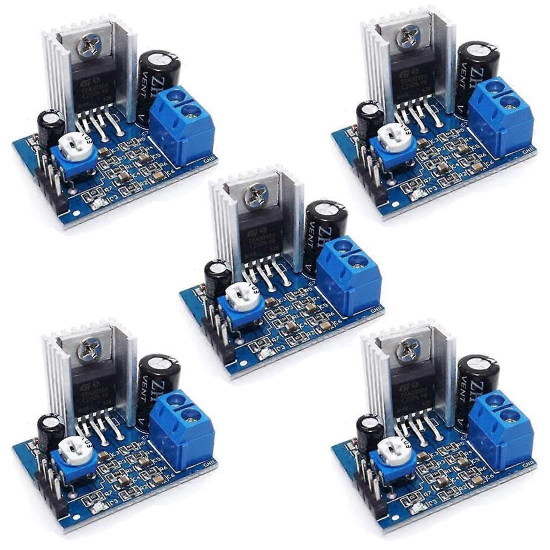 TDA2030 Power Amplifier Module 5pcs TDA2030A Audio AMP Board for Home Theater and DIY Projects