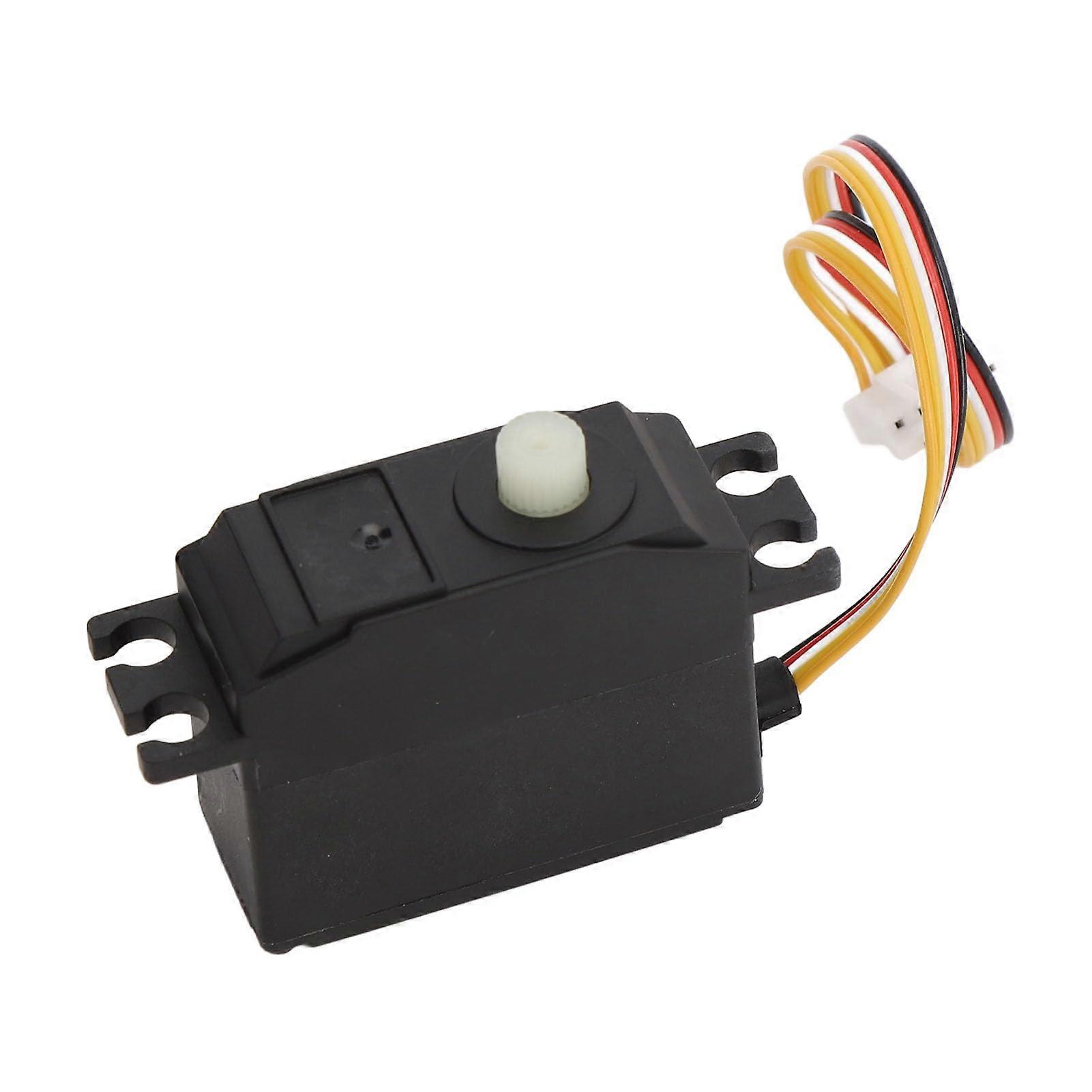 Upgrade parts, replacement steering servo, precise processing, quality plastic and electronic components, compatible with multiple RC car models