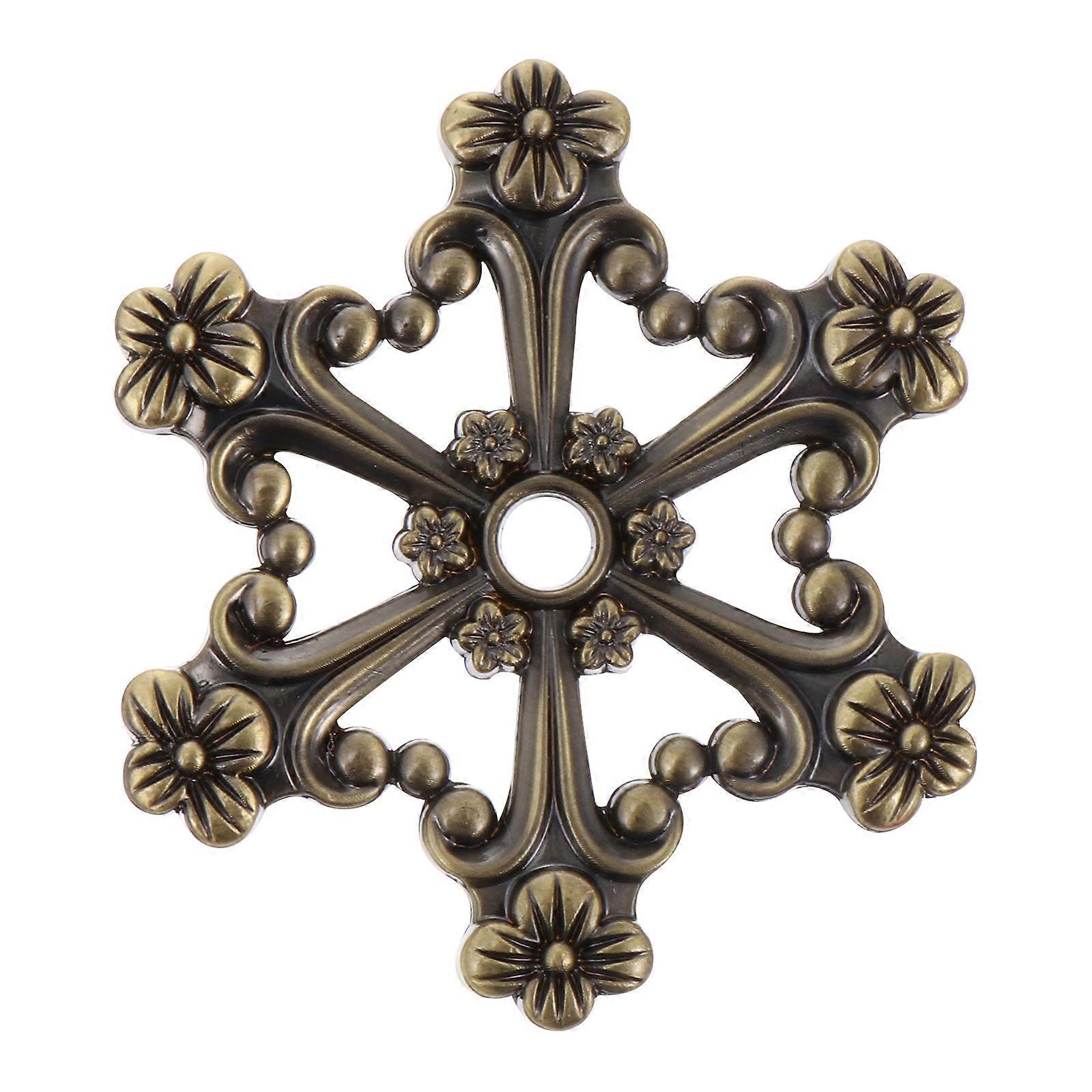Durable Zinc Alloy Sewing Thread Winding Plate for Home Use Silver Color