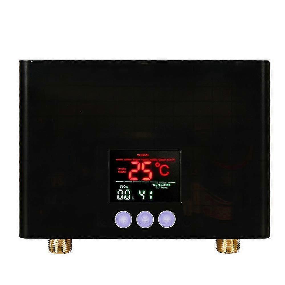 Instant Water Heater 3kw Mini Electric Tankless Water Heater Wall-mounted With Led Display 3-level T