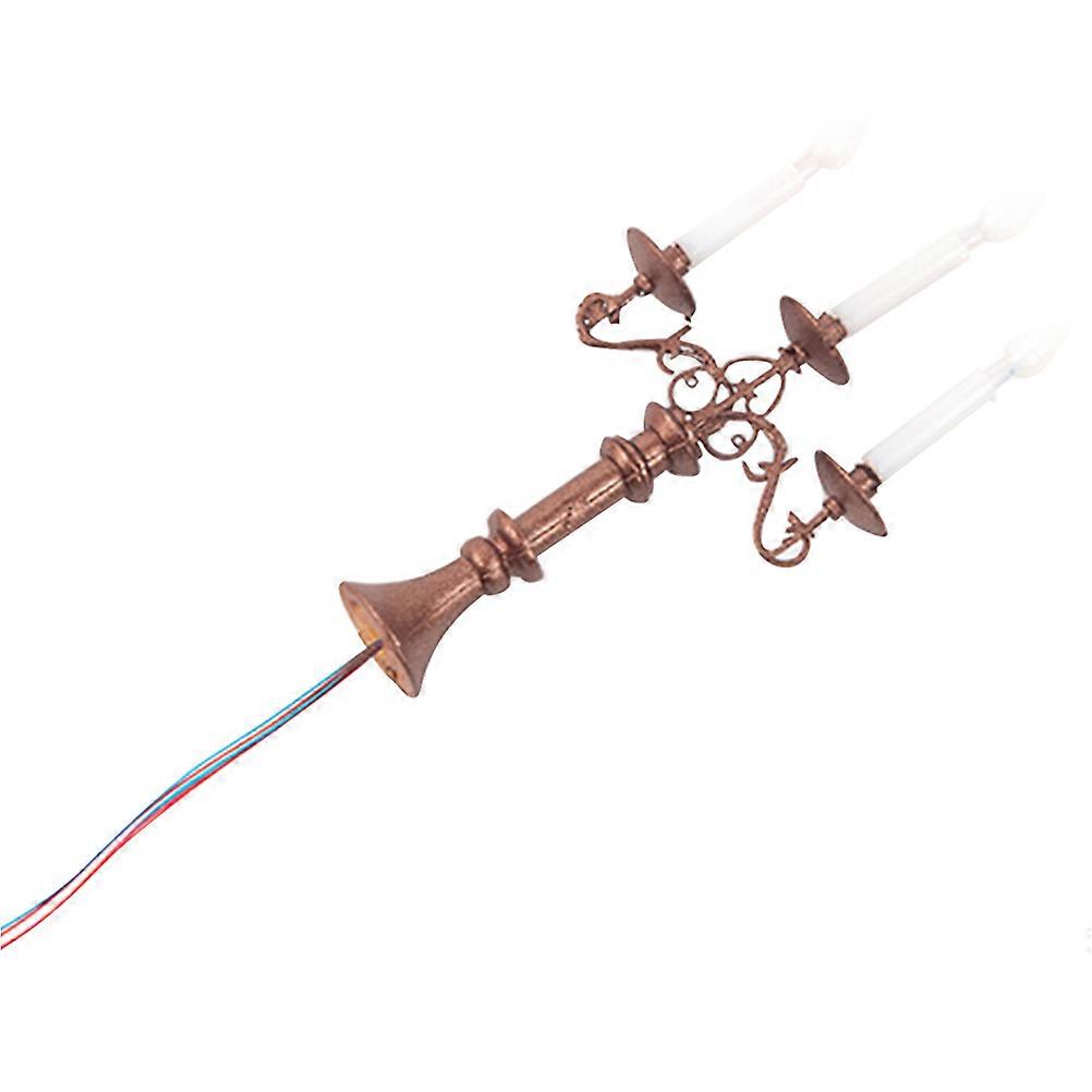 Mini Lamp Rustic Accessories With Metal Abs Material 1Set