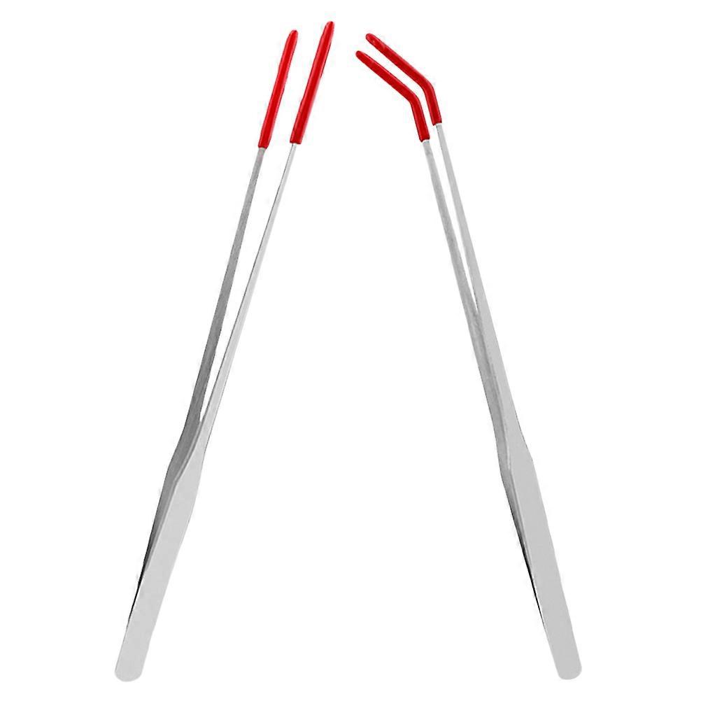 Stainless Steel Pet Feeding Tweezers for Reptiles, Lizards & Aquarium Plants – Durable, Non Slip Tongs for Safe, Efficient Feeding