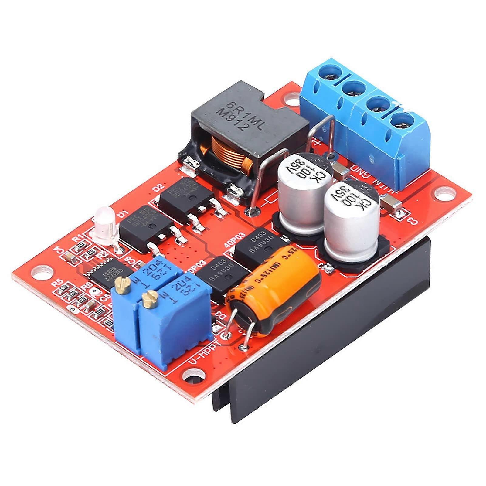 MPPT Solar Panel Controller, Automatic Charge Management, 93%95% Efficiency