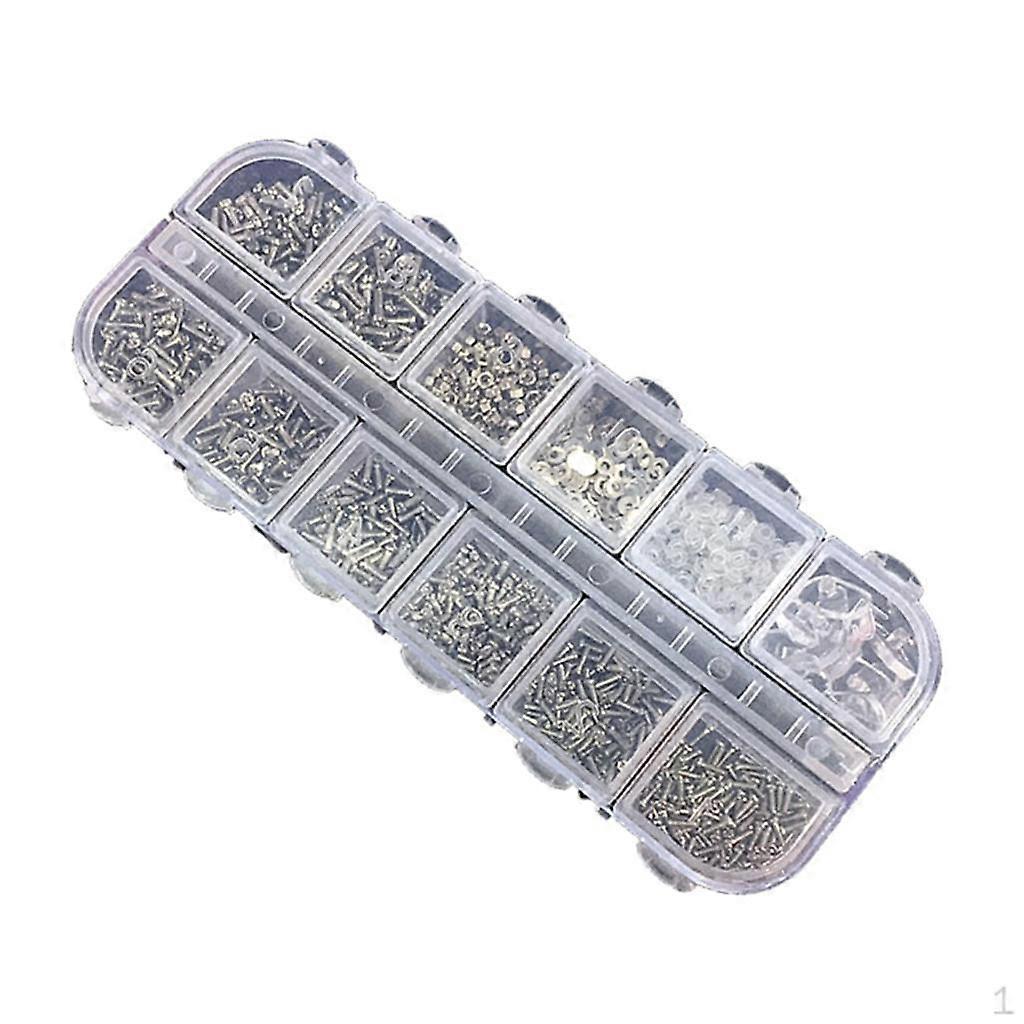 Eyeglasses Watch Repair Set Screws Nut Washer Assorted Kit