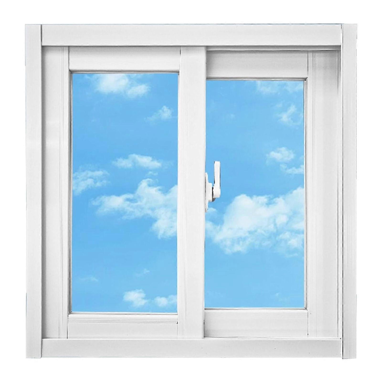 RV windows with fly screens, tempered glass for chicken coops (45x12in)