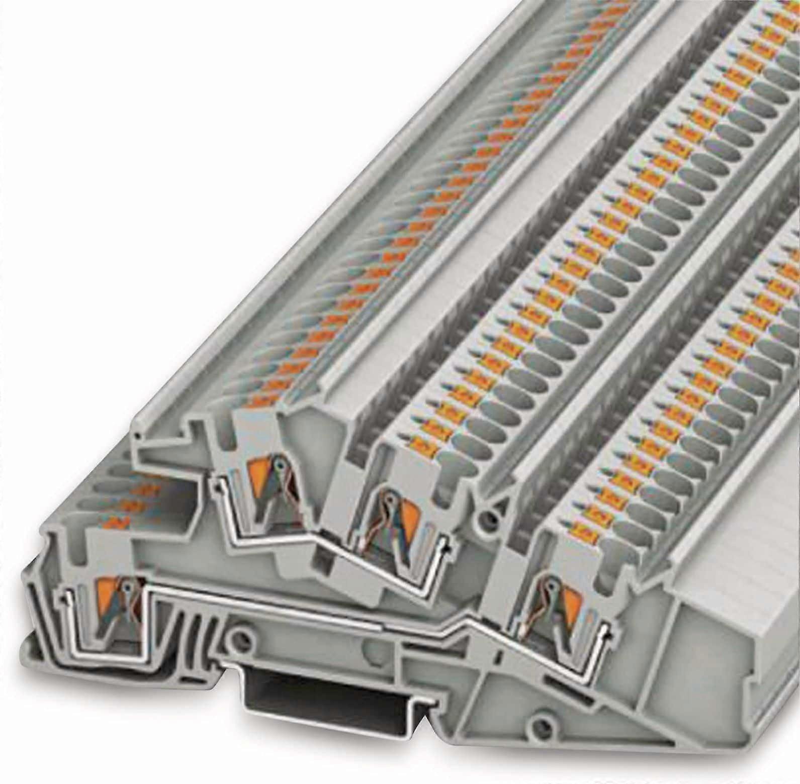 Phoenix Terminal Block Distribution Connection Pushin PTI 4L/L Grey