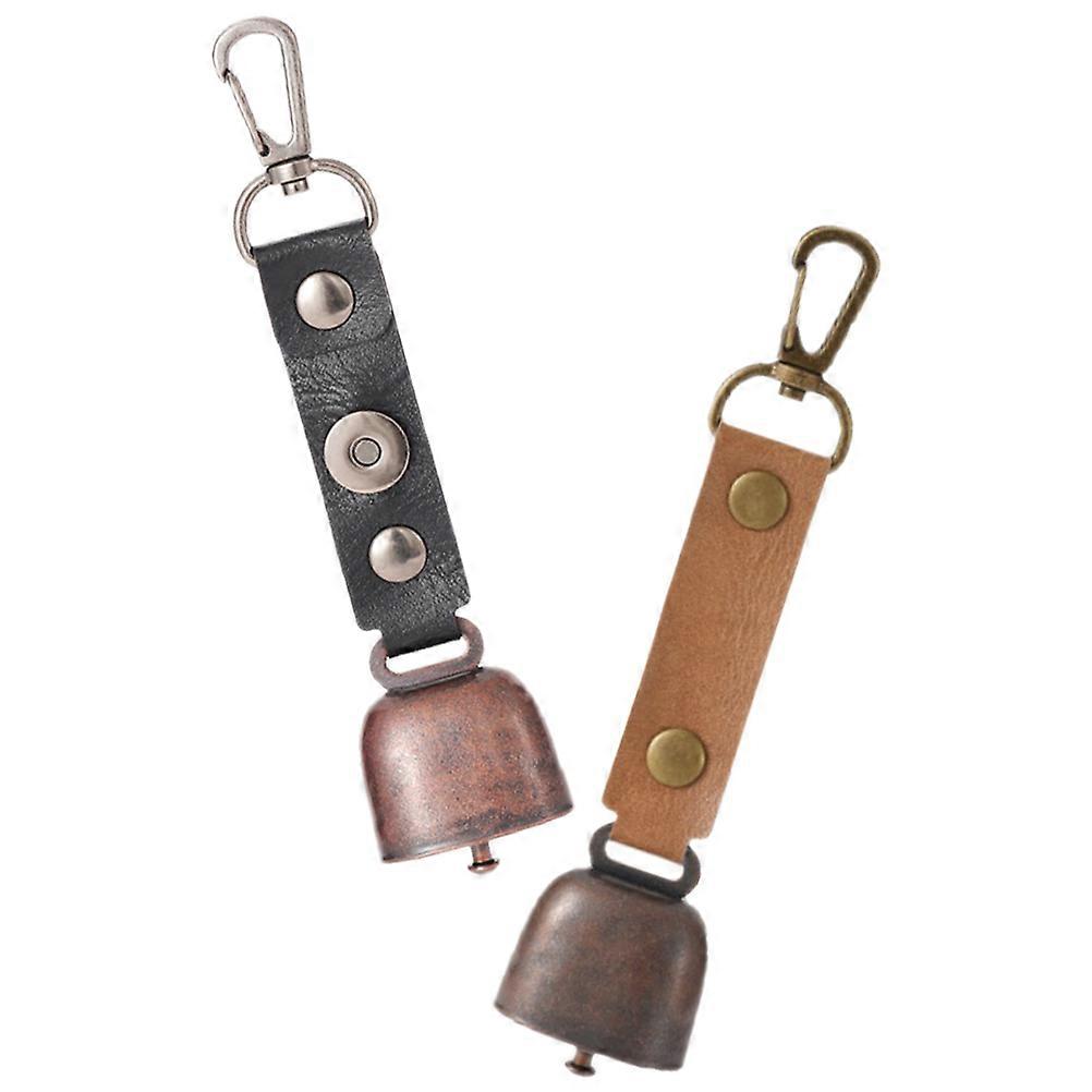 2pcs Loud Outdoor Camping Bells for Hiking, Lightweight Warning Bells for Dogs, Portable Hanging Bells for Travel