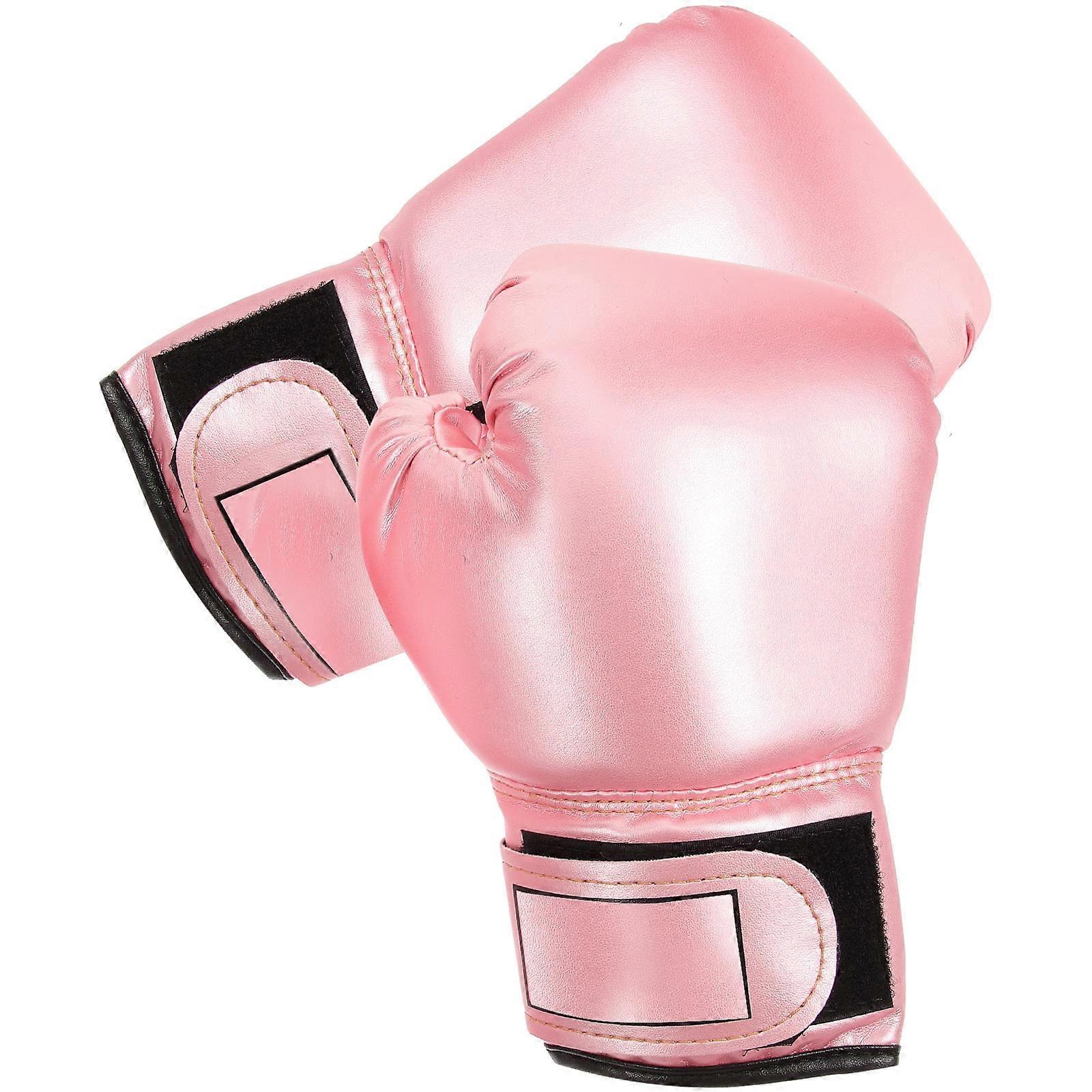 Kids Boxing Gloves Pink for Sparring Punching Kickboxing MMA Thai Boxing Focus Pads Training Mitts for Punch Bag Practice