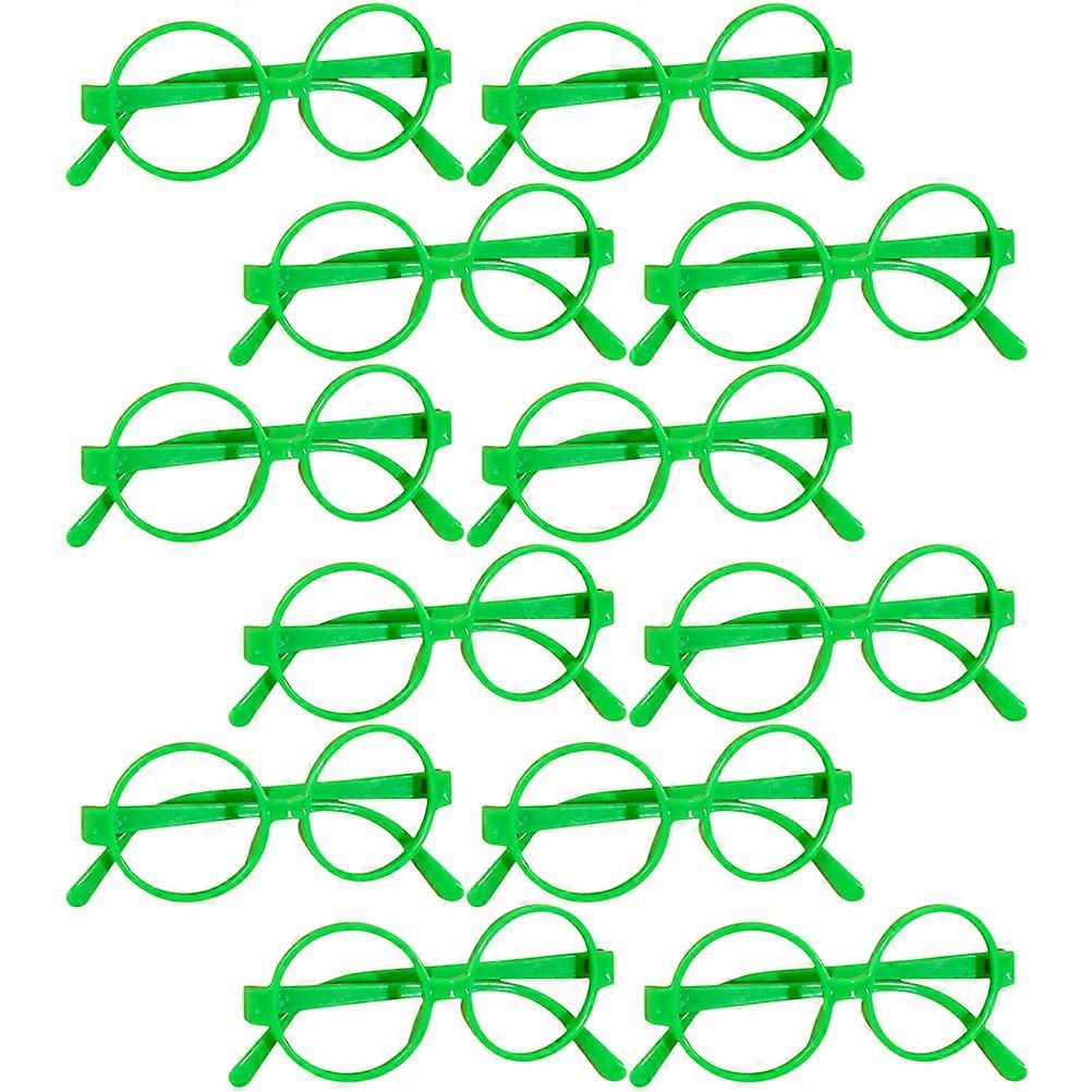 Chic Design Round Glasses Frame 30Pcs For Children Party Photo Props Lightweight No Lens