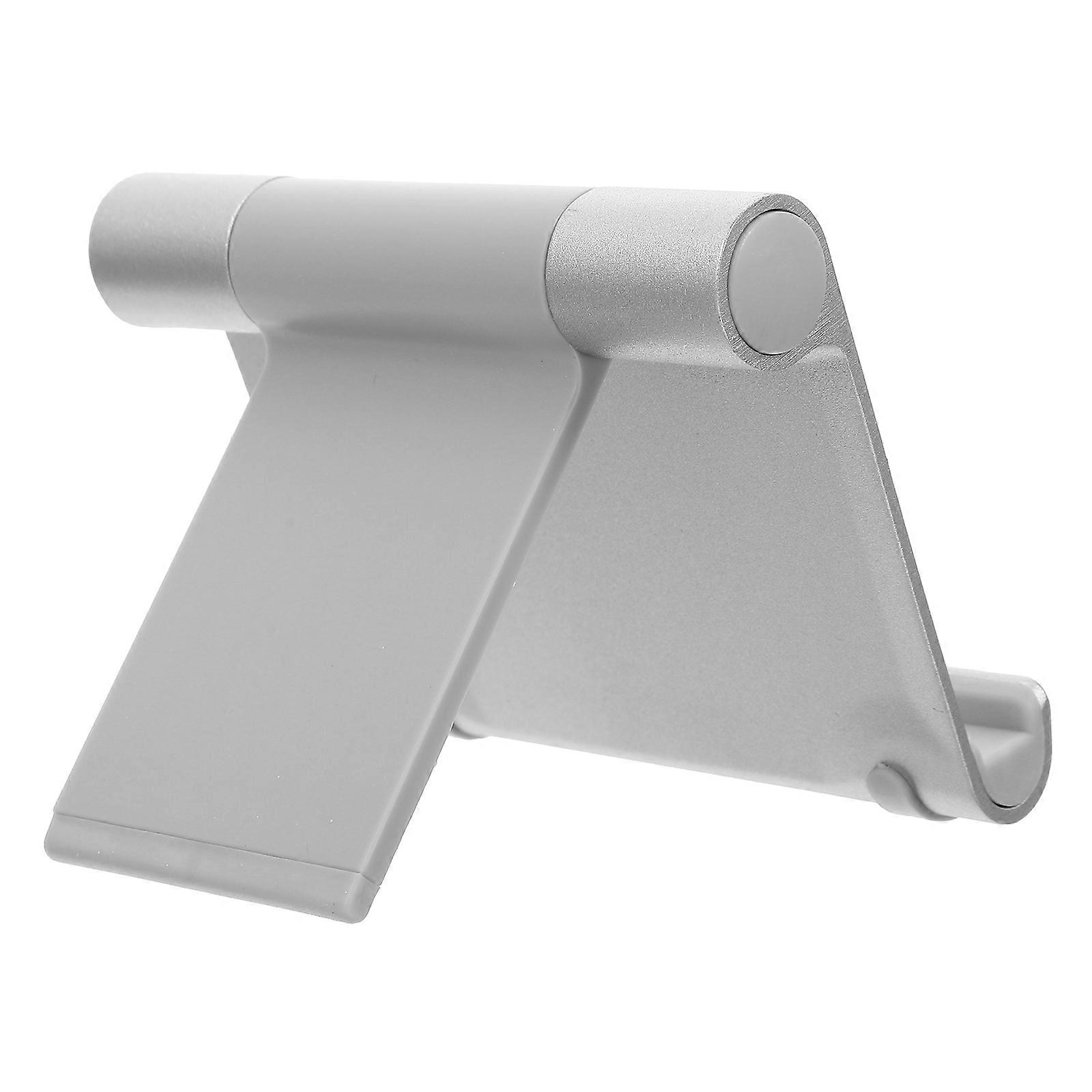 Desktop Mobile Phone Holder Flat Bottom Anti-slip Support Aluminum Alloy Material Adjustable Display Mobile Stand 10.1X8.8X2CM 1Set