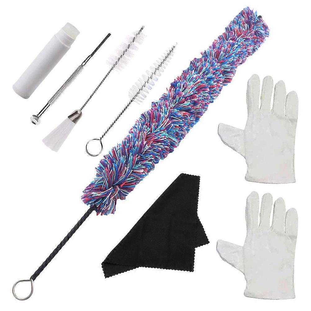 Saxophone Cleaning Kit   Multi Purpose Brush and Cloth for Easy Removal of Dust and Dirt from Saxophones and Other Instruments