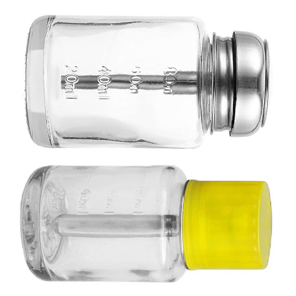 Refillable Nail Polish Remover Bottles Leak Proof Storage Containers for Makeup Liquids, Easy Clean, Wide Mouth Design, Travel Friendly Cosmetics