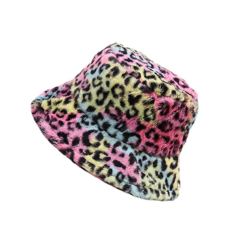 Feminine Leopard Print Hat, Portable and Practical, Adds Style to Any Look