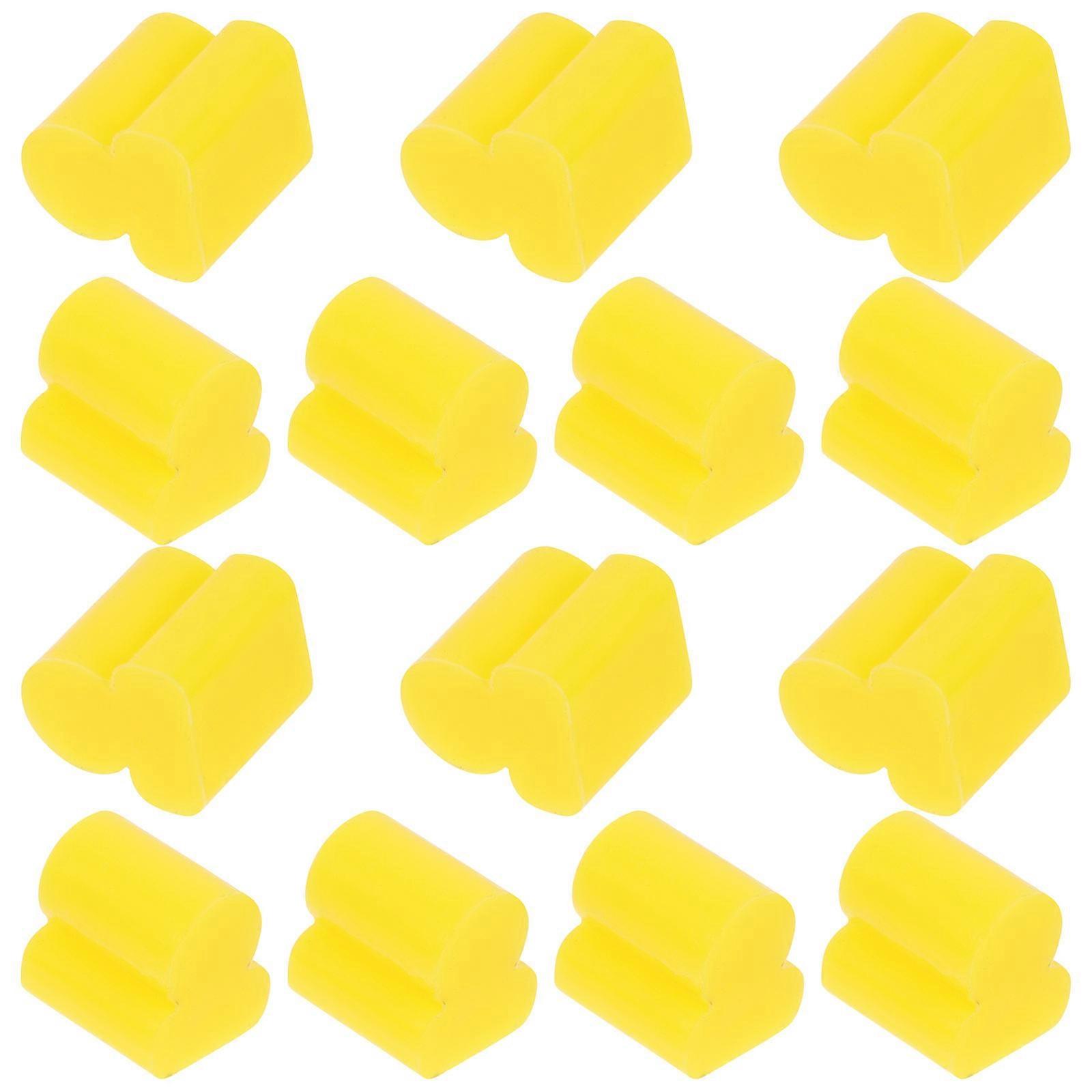 French Horn Stopper 20Pcs Silicone Buffering Stop Perfect For Performance 5Mm Yellow Efficient Volume Control Device