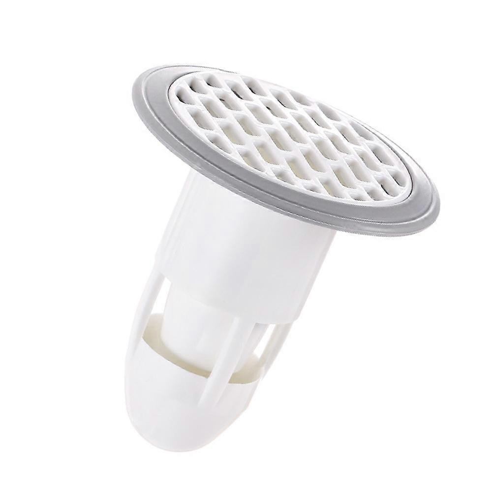 Floor Drain Odor Proof Cover 1Pcs Round Design for Household Bathroom Accessories Grey Color with Odor Prevention Function