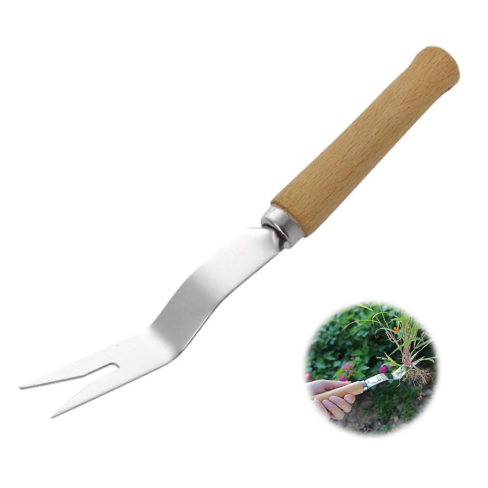 Weed Weeding Tool Stainless Steel Hand Weeder for Gardeners