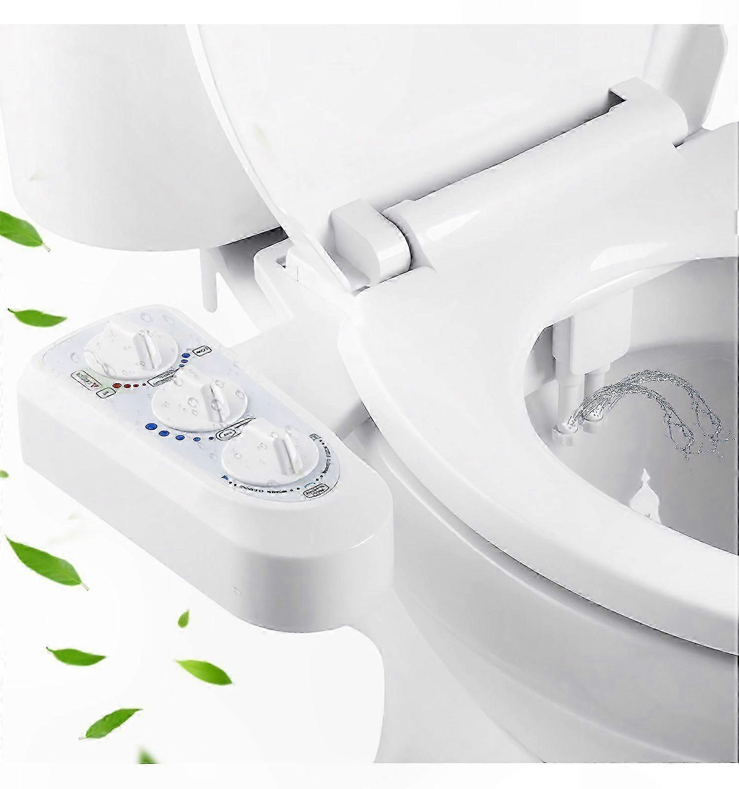 Toilet Seat Bidet Attachment with Three Cleaning Modes for Enhanced Hygiene and Comfort