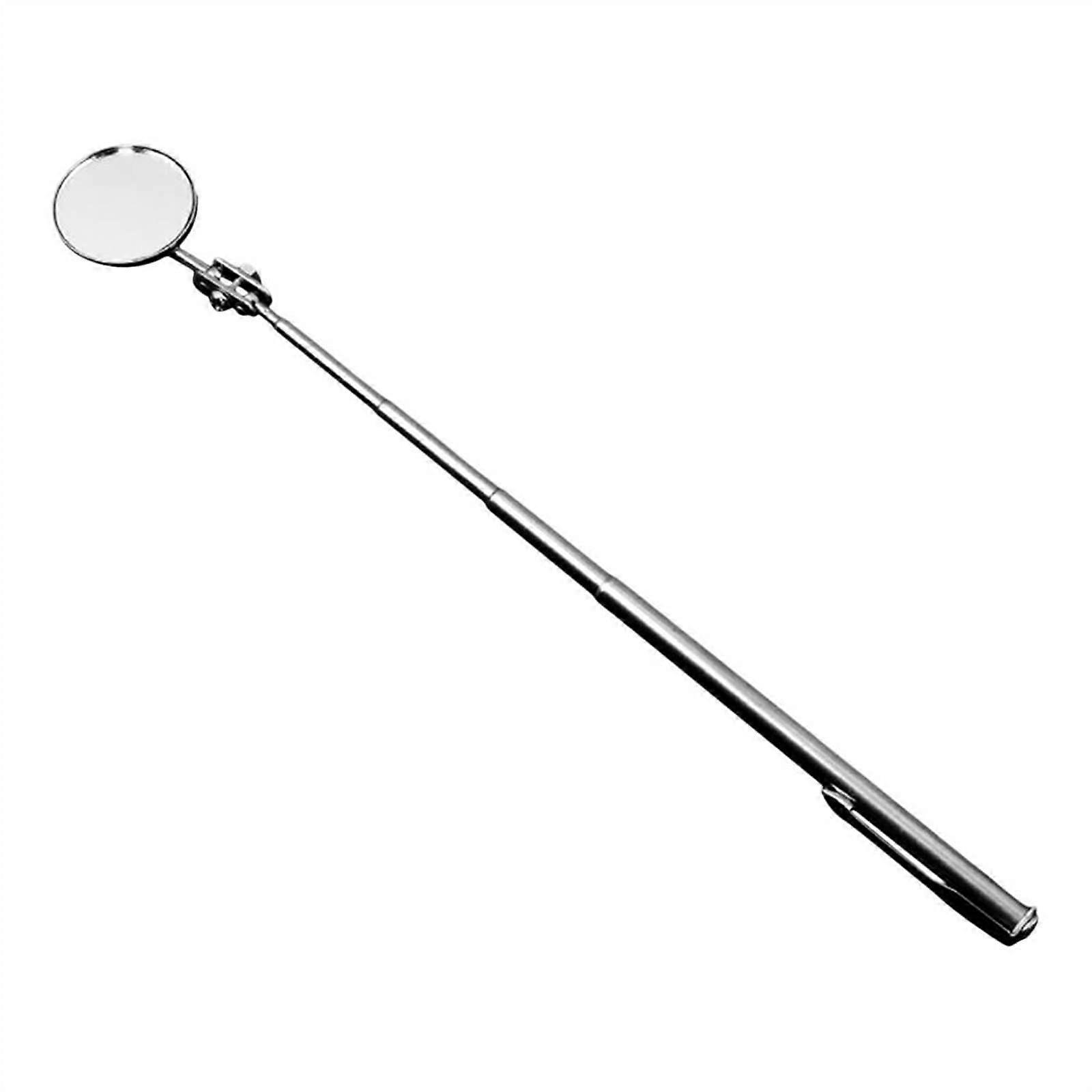 Telescopic Inspection Mirror, 360 Degree Rotating Head, Adjustable Shaft, Car Inspection Tool, Aluminum