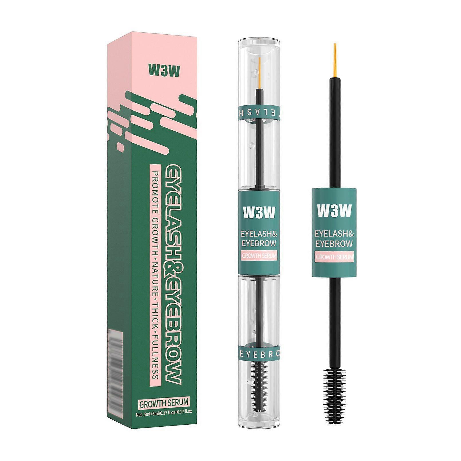 2 in 1 Eyebrow Eyelash Growth Serum,Natural Eyebrow Eyelash Serum for Longer, Fuller, and Thicker Brows Lash, Eyelash and Eyebrow Growth Serum