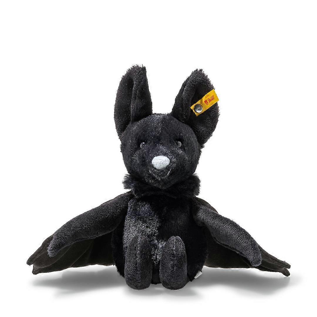 Steiff Black Bat Plush Toy Halloween Boris Soft Collectible Soft Toy 18cm