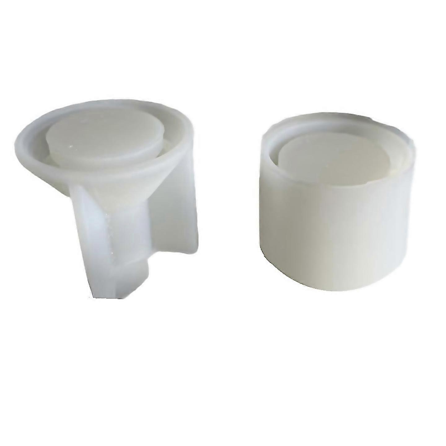 For round house silicone mold tea candle house