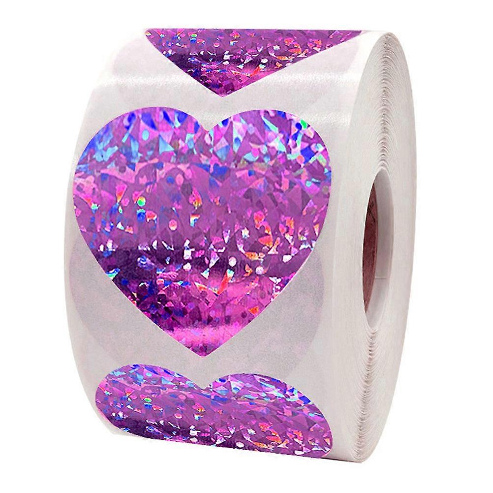 Heart Shape Stickers for Sealing Kitchen Classification and Scrapbooking 1roll
