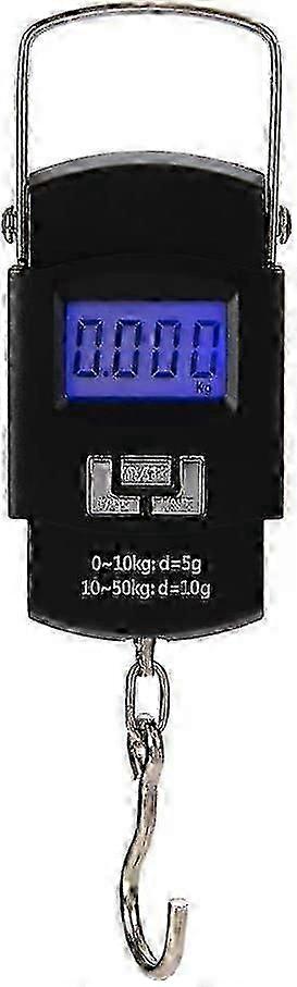 Φορητή κλίμακα αποσκευών 50kg ηλεκτρονική ψηφιακή τσάντα ταξιδιού βαλιτσών που κρέμεται ζυγίζοντας κλίμακα