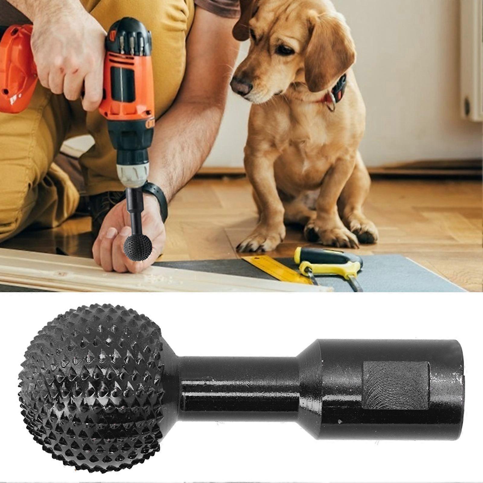 Ball File Spherical Metal Grinding Head Carving Drill Bit Milling Tool for Angle Grinder14mm 