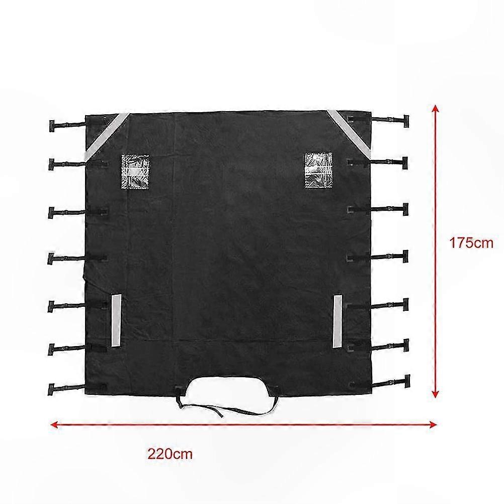 LED Guard Front Towing Cover with Chip Protector and Lights