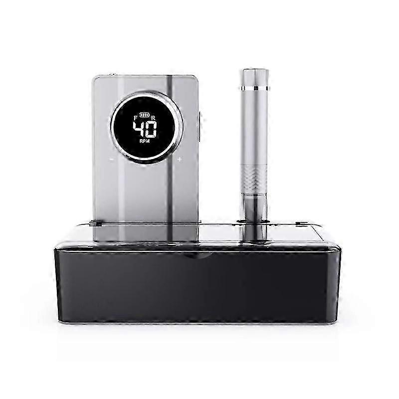 Professional brushless nail polisher with 40,000 RPM high speed, adjustable speed, low noise, suitable for home salons