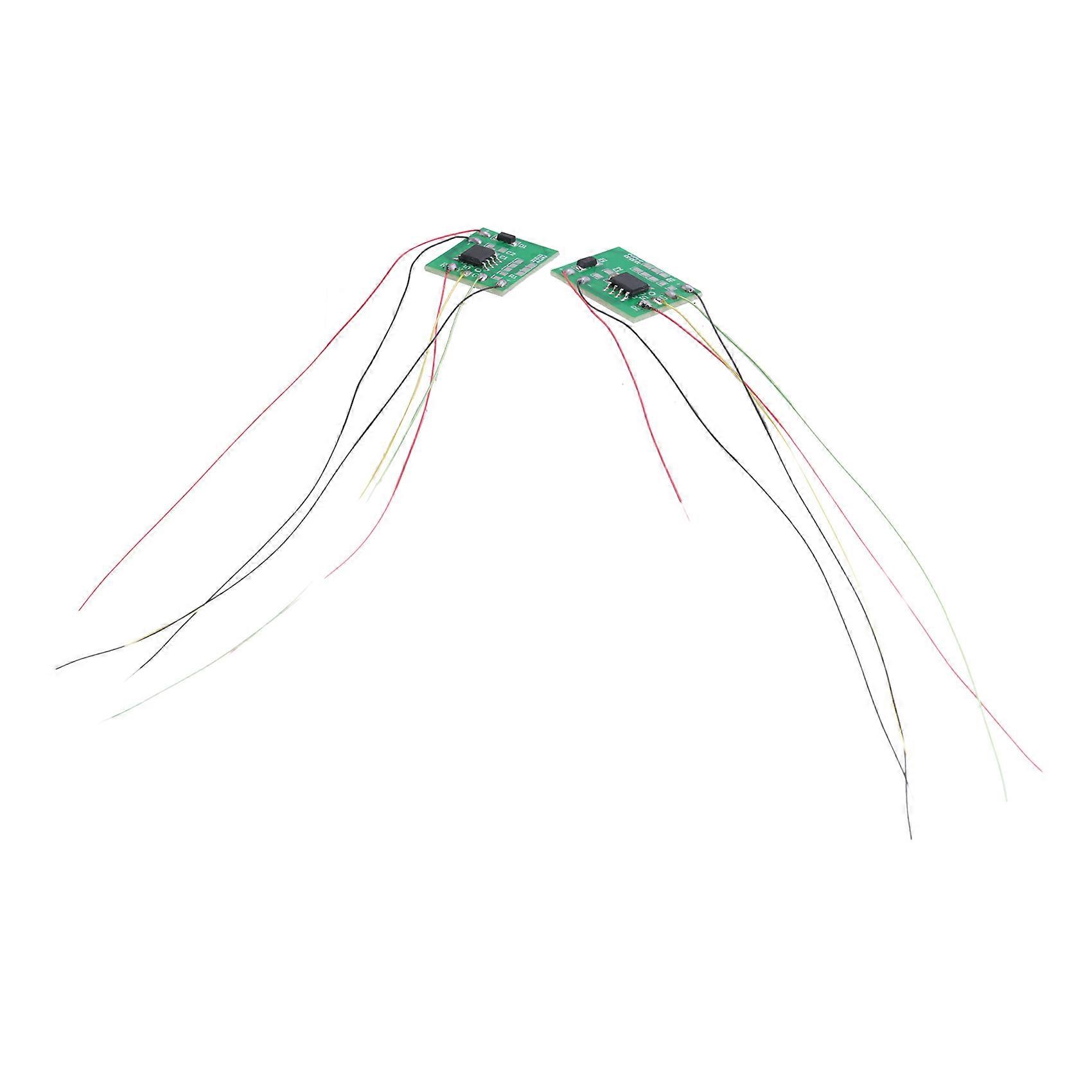 2Pcs DIY Scale Construction Sand Table Model Circuit Board Traffic Light Signal Model HO Scale Train Railway Miniatures