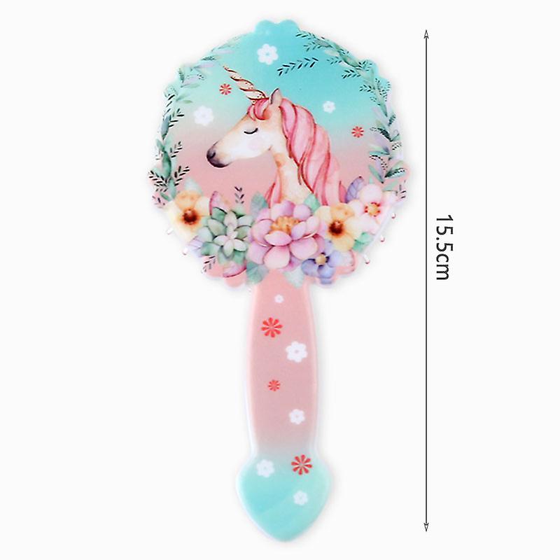 Children Cartoon Sequins Gasbag Hairdressing Comb Styling Flat Comb Cartoon Air Cushion With Soft Cushion Detangling Hair Styling Tools Appliances